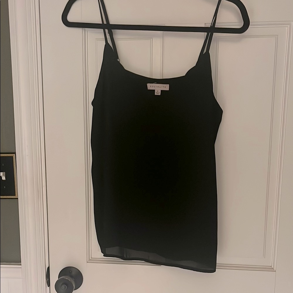 Black Spaghetti Strap Top